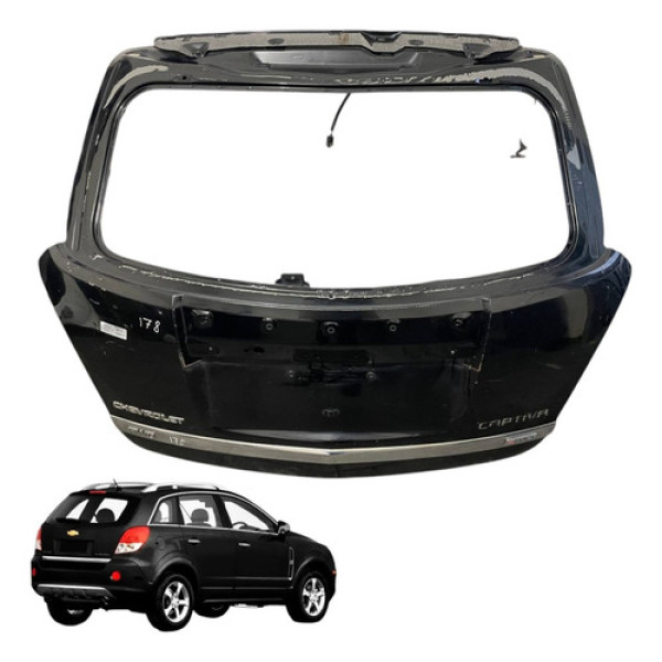 Tampa Traseira Porta Malas Gm Captiva 2008 2009 2011