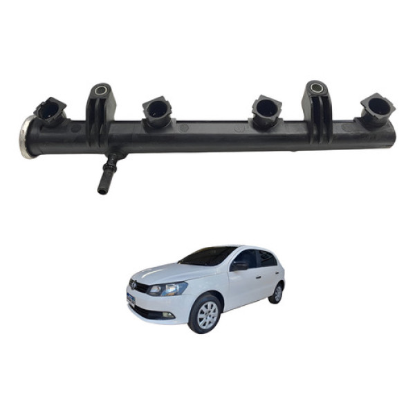 Flauta Bico Injetor Volkswagen Gol Voyage 1.6 16v 2009 12 20