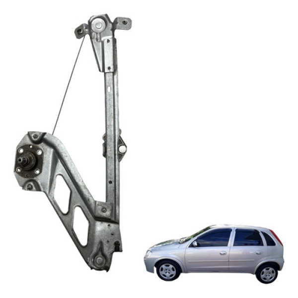 Máquina Vidro Manual Traseiro Direito Gm Corsa 2003 2013