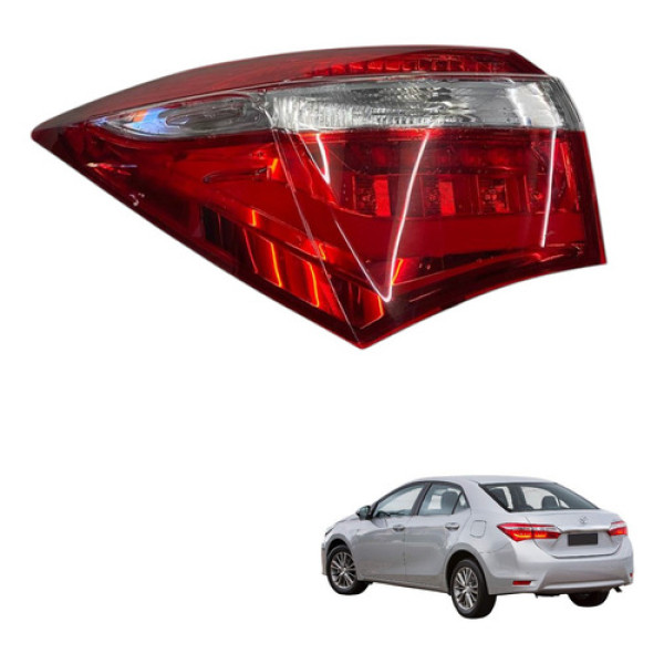 Lanterna Tras Esquerdo Toyota Corolla 2014 2015 2017