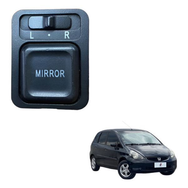 Botao Interruptor Regulagem Retrovisor Honda Fit 2005 2009