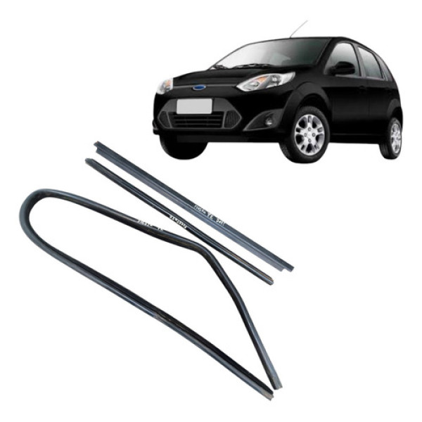 Kit Pestana Porta Externa Tras Esq Fiesta 2011 2012