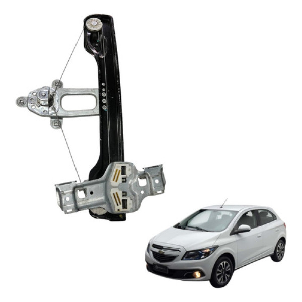 Maquina Vidro Manual Diant Esquerda Onix Prisma 2013 2017