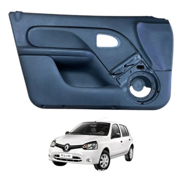 Forro Porta Dianteira Esquerda Renault Clio 2013 2014 2015