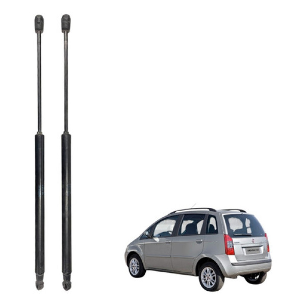 Par Amortecedor Tampa Traseira Fiat Idea Hlx 2006 2007