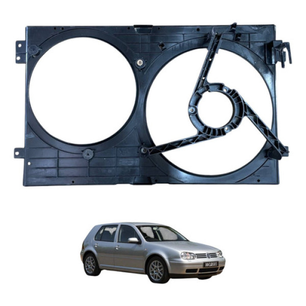 Defletor Ventoinha Radiador Vw Golf 1999 2000 2001 2002 2003