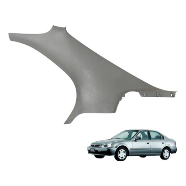 Acabamento Coluna Traseira Direita Honda Civic 2000 2001 Lx