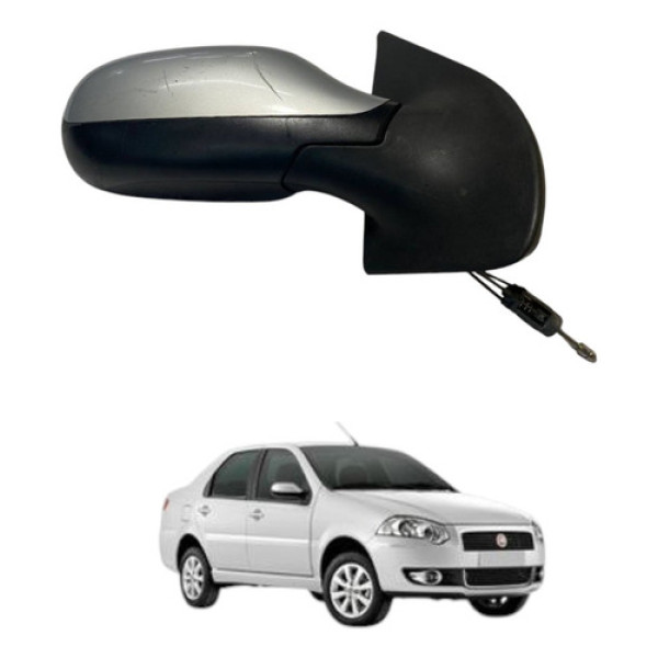 Retrovisor Manual Direito Fiat Siena 2010 2014