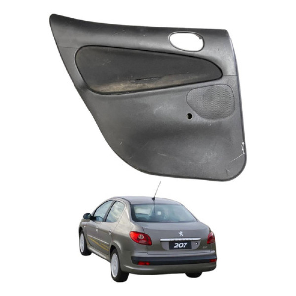 Forro Porta Traseiro Esquerda Peugeot 207 2008 2009 2012