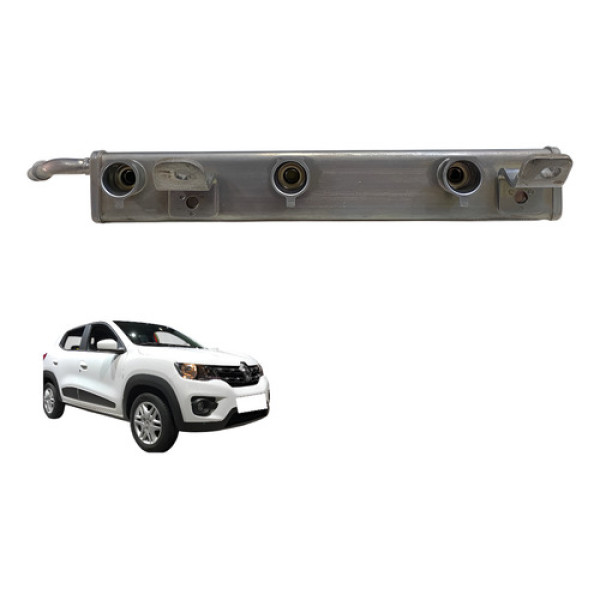 Flauta Bico Injetor Renault Kwid 1.0 3cc 2018 2020 2022