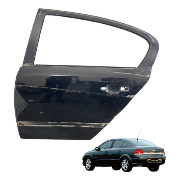 Porta Traseira Esquerda Gm Vectra 2005 2006 Elegance