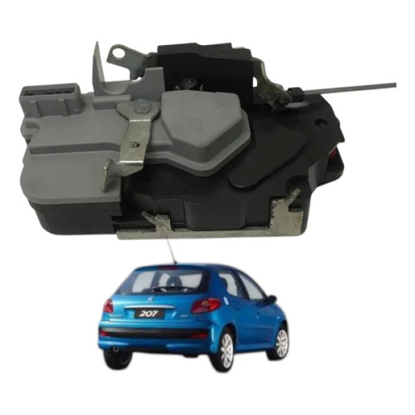 Fechadura Trava Eletrica Traseira Direita Peugeot 207 2011