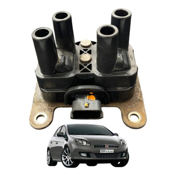 Bobina Ignicao Fiat Bravo 1.8 Flex Etorq 2011 2012 Absolute