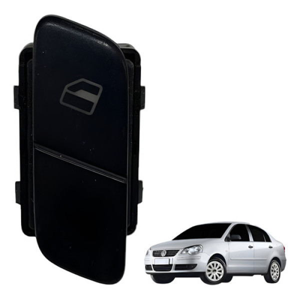 Botao Vidro Eletrico Tras Direito Fox Polo 2003 2010