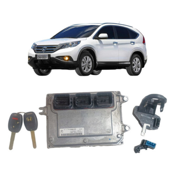 Kit Code Modulo Injecao Honda Crv 2012 Lx 2.0  Original