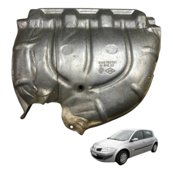 Defletor Calor Coletor Escape 2.0 Megane Duster 2007 2012 13 Peça 1