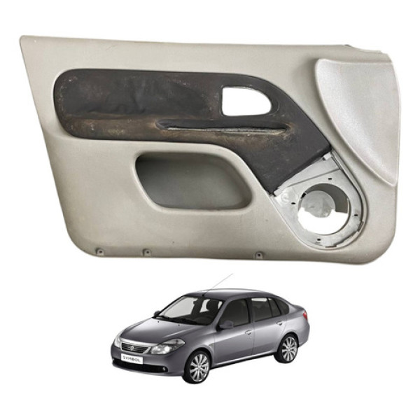 Forro Porta Dianteiro Esquerdo Renault Symbol 2009 2010 2013
