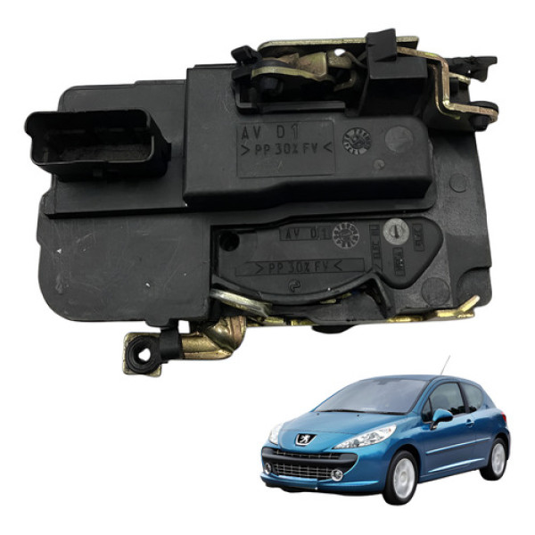 Fechadura Manual Dian Direita Peugeot 206 207 2001 2009