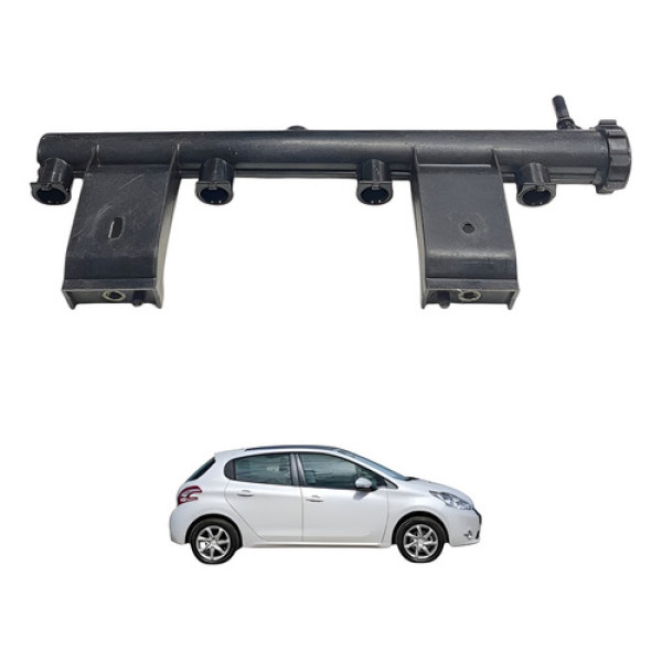 Flauta Bico Injetor Peugeot 208 Citroën C3 1.5 2013 2015 19