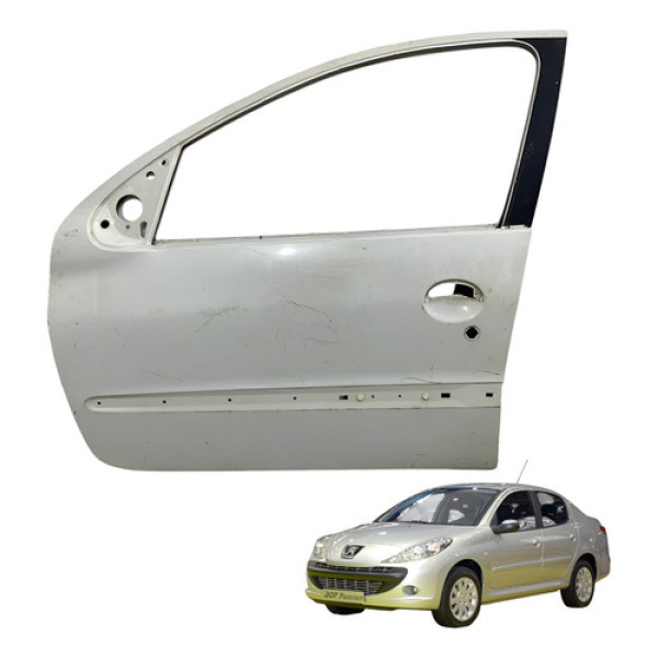 Porta Dianteira Esquerda Peugeot 207 Passion 2008 2010 2012