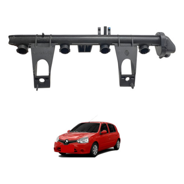 Flauta Bico Injetor Renault Clio Sandero 1.0 16v 2010 12 16