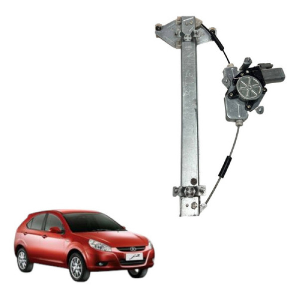 Maquina Vidro Traseira Esquerda Jac J3 2010 2013 2015