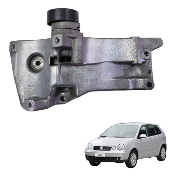 Suporte Alternador Compressor Ar Vw Polo 1.6 2003 2004 2006