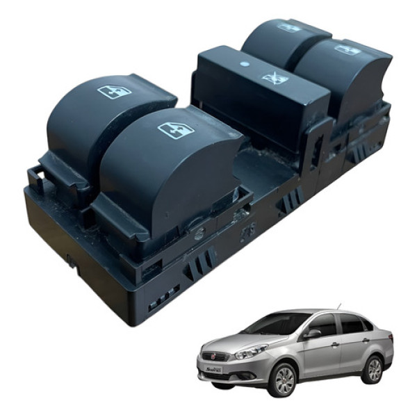 Interruptor Botao Vidro Motorista Grand Siena 2012 2013 2018