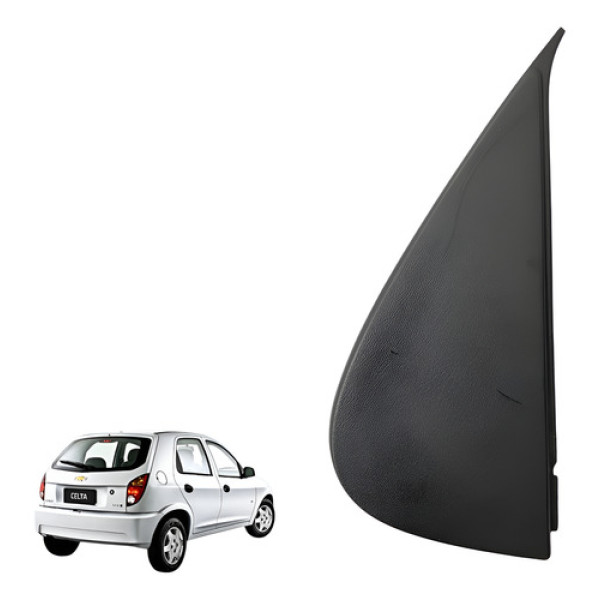 Moldura Externa Porta Traseira Direita Celta 2008 2010 2012