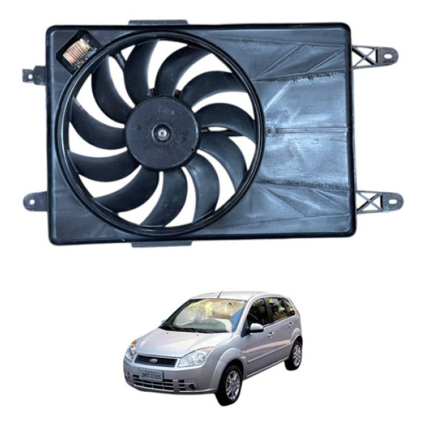 Defletor Ventoinha Radiador Ford Fiesta 2004 2008 2011 2012