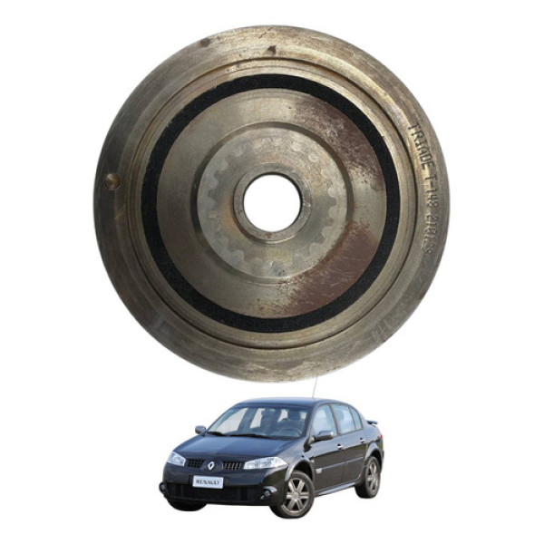 Polia Eixo Virabrequim Renault Megane 2.0 16v 2007 2008 2013