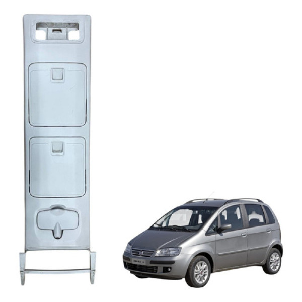 Console Central Teto Fiat Idea Hlx 2006 2007  Original