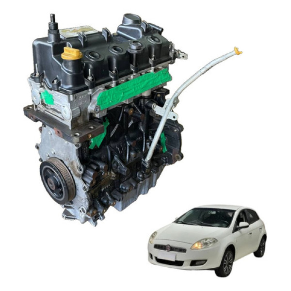 Motor Parcial Fiat Bravo 1.8 16v Flex 2011 2012 Essence