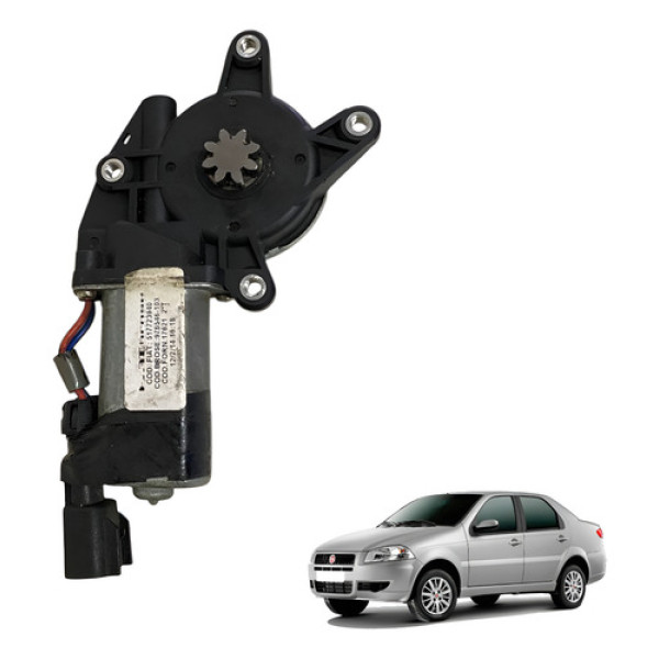 Motor Vidro Elétrico Dianteira Esquerda Fiat Palio Siena 06