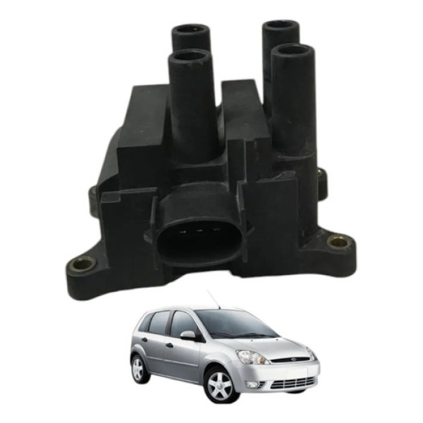 Bobina Ignicao Fiesta Ford Ka 1.0 1.6 8v Zetec 1999 2003 07