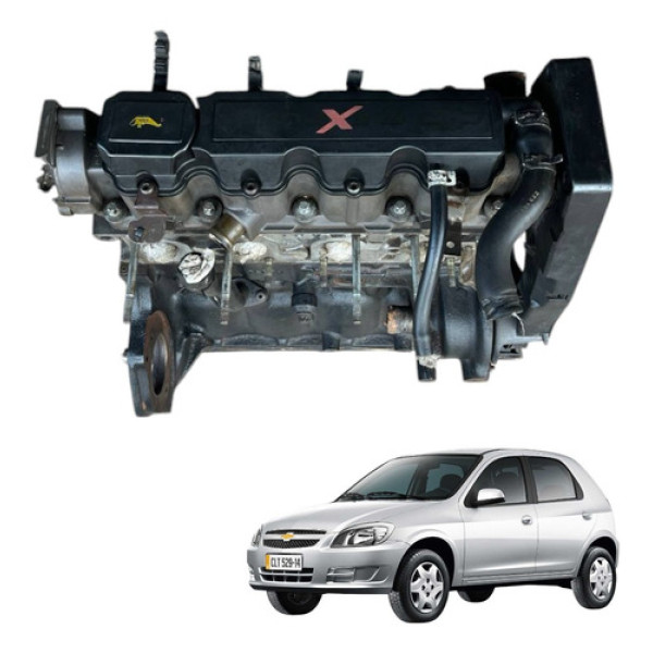 Motor Parcial Gm Celta 1.0 8v Flex 2007 2008 Vhc 70cv