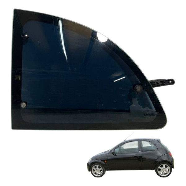 Vidro Lateral Esquerdo Basculante Ford Ka 2005 Gl  Orig