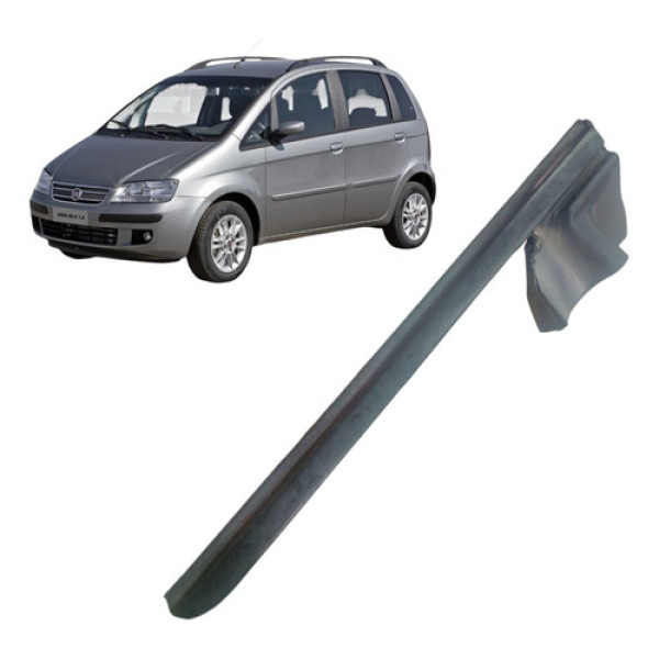 Borracha Vidro Fixo Diante Esquerdo Idea 2006 2007 Hlx