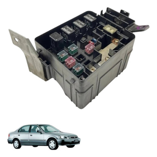 Caixa De Fusivel Honda Civic 1.6 16v Manual 2000 2001 Lx