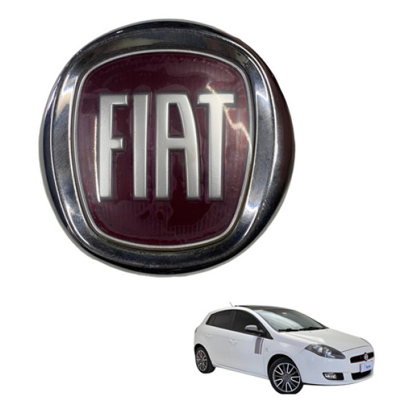 Emblema Grade Dianteira Fiat Bravo Punto 2012 2013 2014