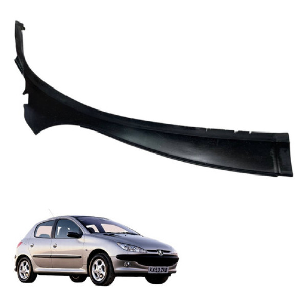 Grade Churrasqueira Lado Direito Peugeot 206 2006 2008 2010