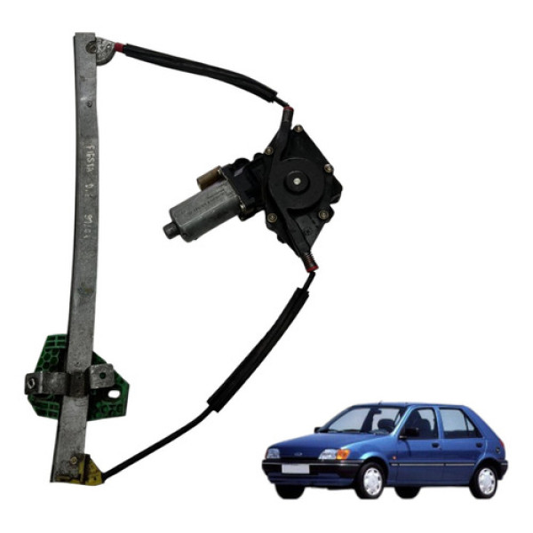 Maquina Vidro Elétrico Diant Esquerdo Fiesta 97 03
