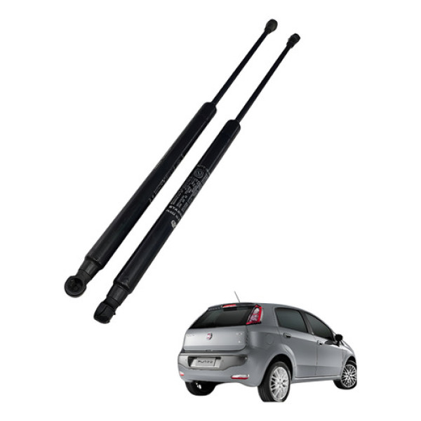 Par Amortecedor Tampa Traseira Fiat Punto Sporting 2013 2014