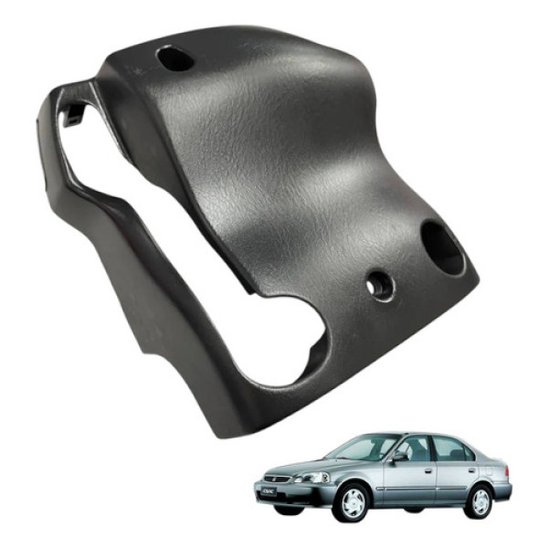 Moldura Coluna Direcao Inferior Civic 2000 2001 Lx