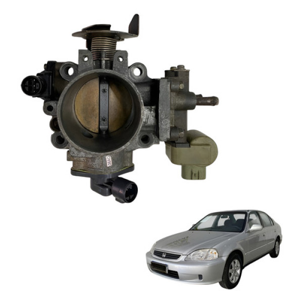 Corpo Borboleta Tbi Honda Civic 1.6 Gasolina Lx 2000 2001