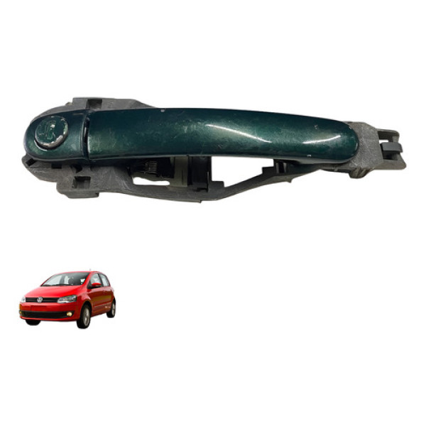Macaneta Externa Traseira Esquerdo Volkswagen Fox 2009 2012