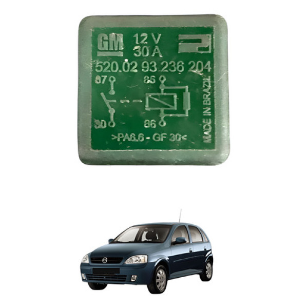 Rele Injecao Partida Chevrolet Corsa Celta 1999 2000 2003