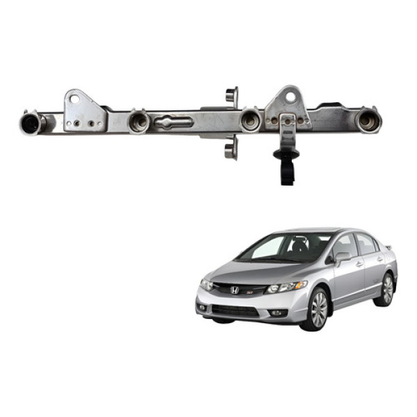 Flauta Bico Injetor Honda New Civic 1.8 2008 2009 2010 2011