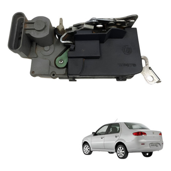 Fechadura Eletrica Traseira Esquerda Siena 2008 2009 2012