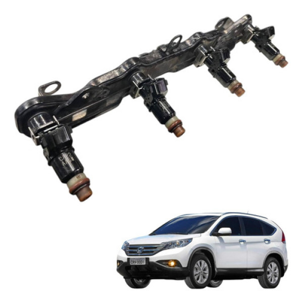 Flauta Bicos Injetores Honda Crv 2.0 16v Lx 2012  Orig